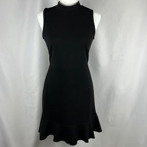 Caution To The Wind Mock Neck Black
Flare Dress